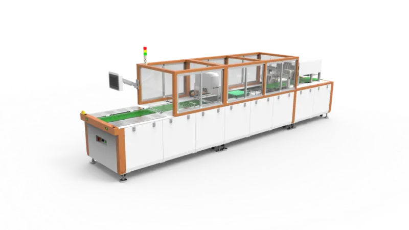 FC-152A Thin Clothes Folding Machine - 600PCS/H Tear Sealing Packaging Equipment for T-Shirts