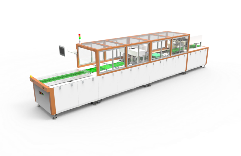 FC-252T Automatic Set Garment Folding and Packaging Machine - Full Equipment View of the Intelligent Clothing Set Folding & Sealing System for Sportswear/Uniforms