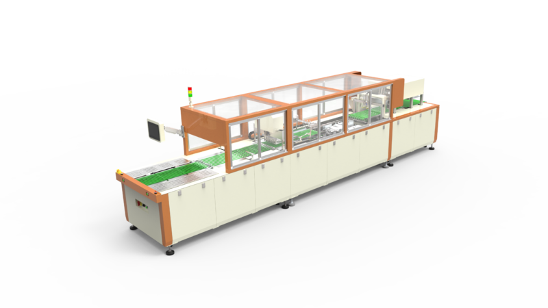 Automatic oil-draining paper folding packaging machine