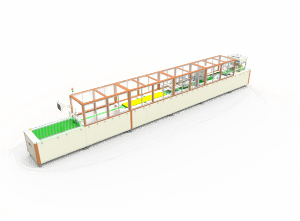 FC-332C防护服层叠抽真空包装机 FC-332C Isolation gown, surgical gown folding and packaging machine