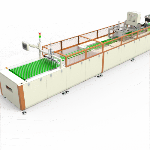 毛毯装袋机 Blanket folding and packaging machine