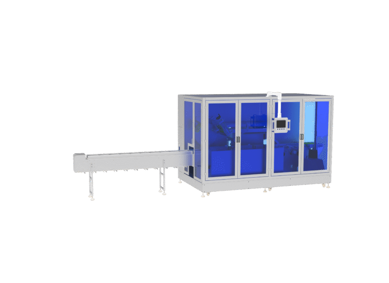 HL-ZC-G2 High Speed Glue Spraying and Boxing Machine