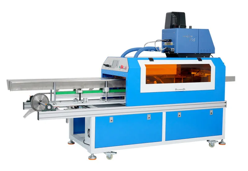 HL-ZF30 Automatic Paper Box Spray Sealing Machine - High-Speed Hot Melt Glue Carton Sealing Equipment for Blind Boxes/Cosmetics/Electronics/Food