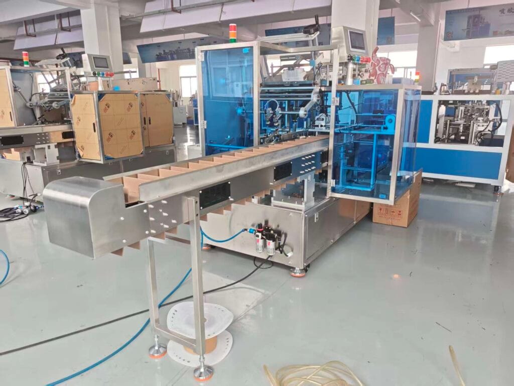 UBL Servo-Driven High-Speed Glue Spraying Cartoning Machine