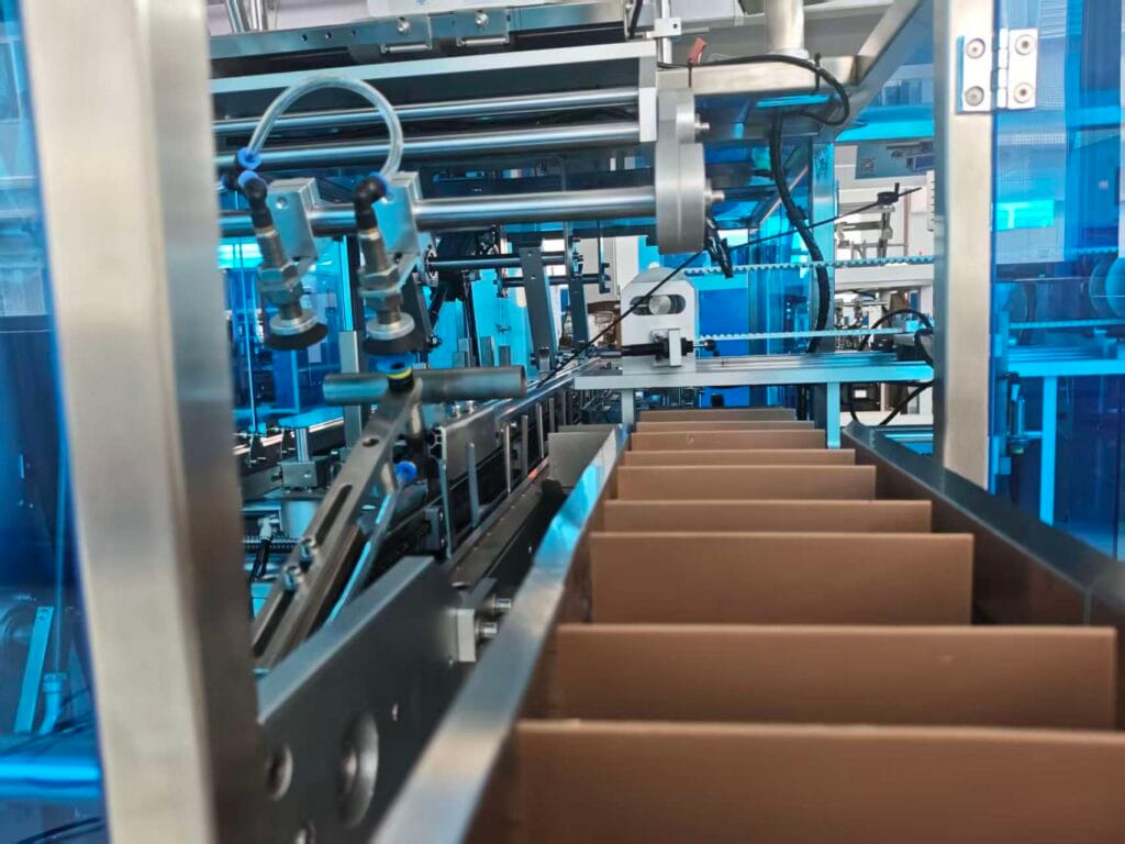 UBL High-Speed Cartoning Machine Internal Structure View